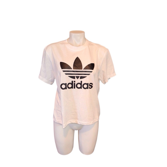 Adidas Tops - Women's Adidas T-Shirt, Size S, White